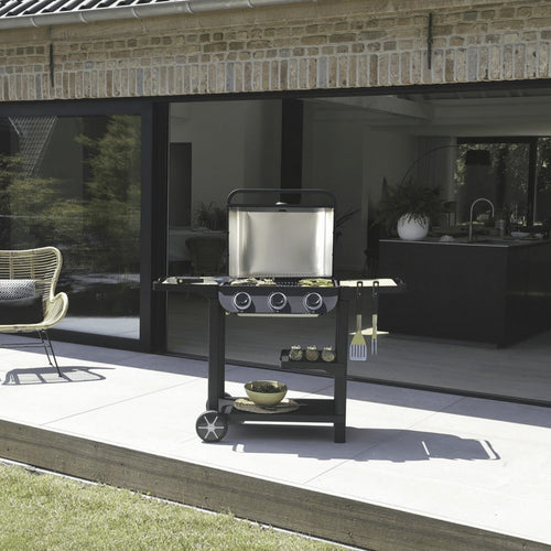 Barbecue à gaz sur chariot Ibiza - 3 Brûleurs 8,4 kW