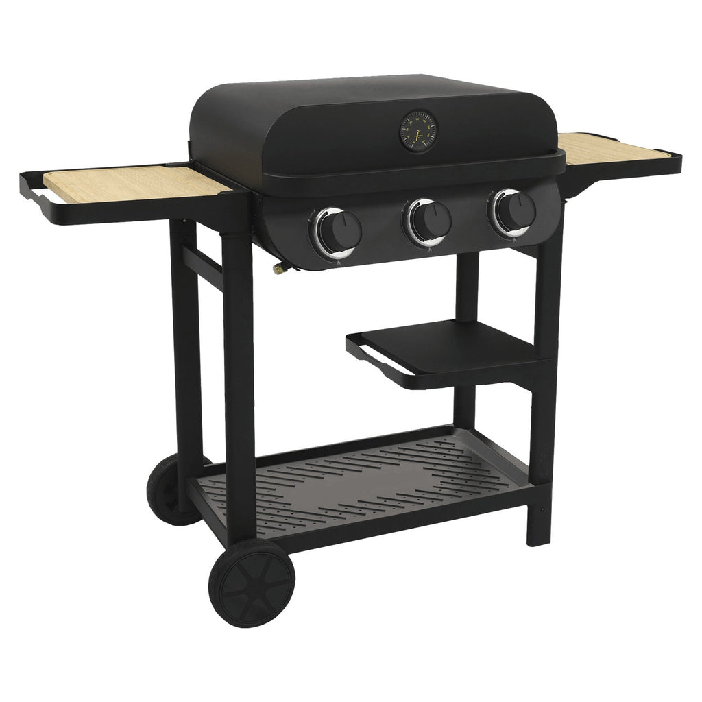 Barbecue à gaz sur chariot Ibiza - 3 Brûleurs 8,4 kW