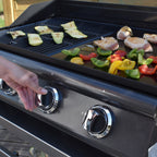 Barbecue gaz mixte Tenerife - 4 brûleurs 14 kW