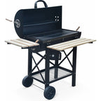 American Charcoal Barbecue REVO Malaga – Smoker with Thermometer