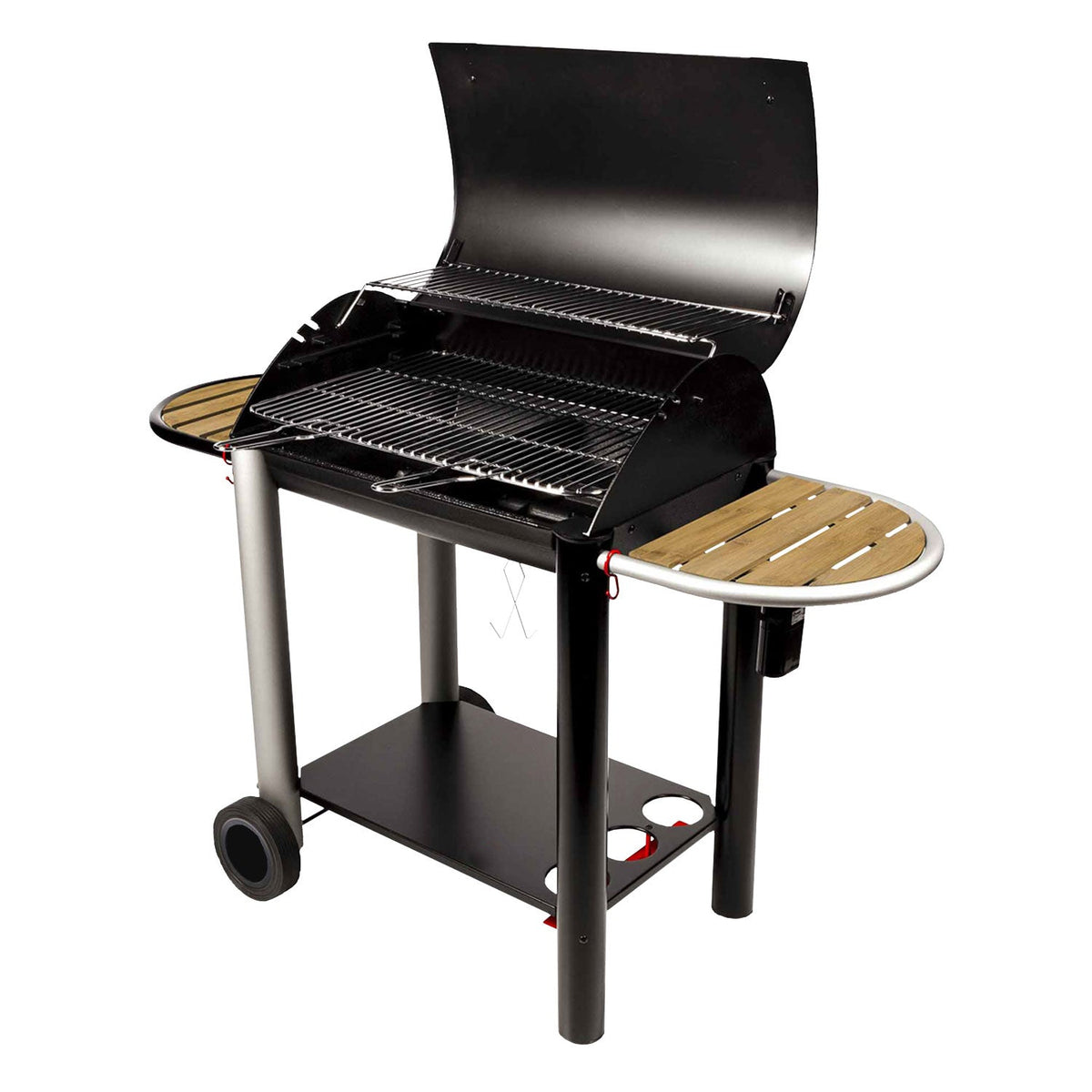 REVO Montaro 70 Cast Iron Charcoal Barbecue with Integrated Fan