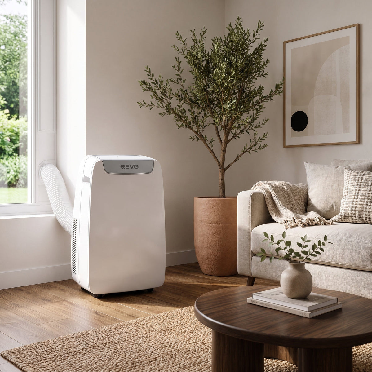 Climatiseur mobile REVO Clima Pro 14 – 14 000 BTU – Wi-Fi – A++ – 4-en-1