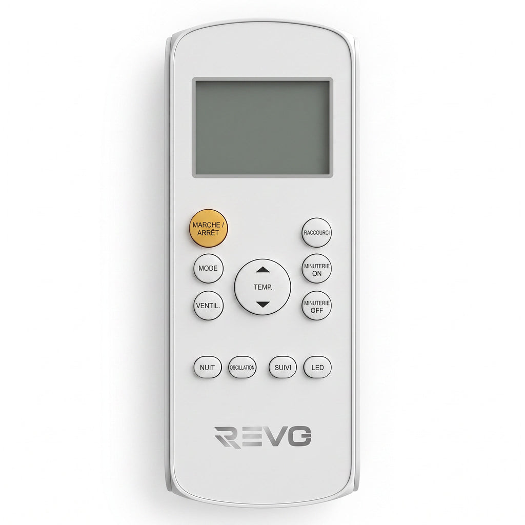 Climatiseur mobile REVO Clima Pro 14 – 14 000 BTU – Wi-Fi – A++ – 4-en-1