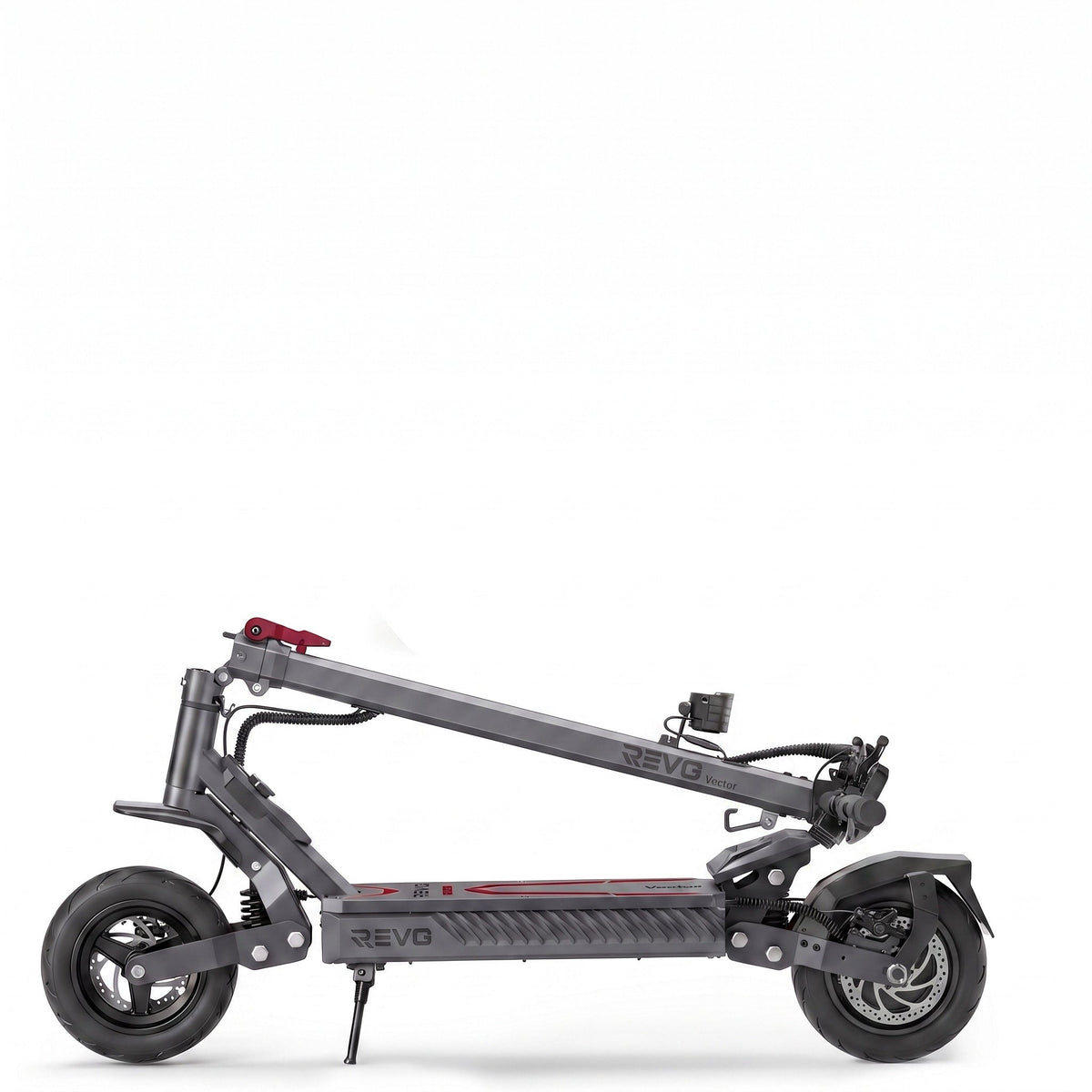 Trottinette électrique REVO Vector – 1100 W max. – Autonomie 70 km – Batterie 48 V 13 Ah – Pneus 10" – Suspension et NFC