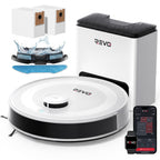 Robot aspirateur et laveur 3-en-1 REVO Aero 6 – 6 000 Pa avec station de vidage automatique