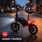 Draisienne Électrique REVO Volt – 350 W – Autonomie 15 à 20 km – Batterie 36V – Pliable – Freins à Disque Avant/Arrière