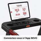 REVO Elevate 15 Treadmill - 15% Automatic Incline - 2.5 HP - 12 km/h - Foldable & Connected