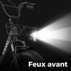 Electric Fat Bike REVO Terra Boost – 250 W – Range up to 126 km – 48 V 13 Ah Battery – 75 Nm Torque – 20 x 4 Tires