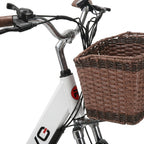 Electric Bike REVO Citya - 250 W - 80 km Range - 36 V 10 Ah Battery - 26" - Basket & Luggage Rack