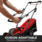 Tondeuse à Gazon sans Fil REVO Swift 200 – 18 V, 33 cm, Moteur Brushless, Batterie 4,0 Ah Incluse, Bac 30 L – Jusqu’à 200 m²