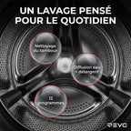 REVO Pure 7 – Lave-linge 7 kg – Classe A – 1 200 tr/min – 12 programmes – Vapeur