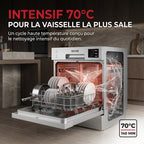 Compact Dishwasher REVO Compacta 6 – 6 Place Settings – 6 Programs – 47 dB – 30 min Quick Cycle – White
