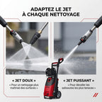 REVO Forge 200 Pressure Washer – 3,300 W – 200 Bar – 650 L/h – 15 m Hose with Reel
