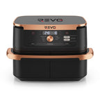 Friteuse à air chaud REVO Majora 10 – 10,4 L – 2 zones de cuisson – 7 fonctions – 2 470 W – 240 °C
