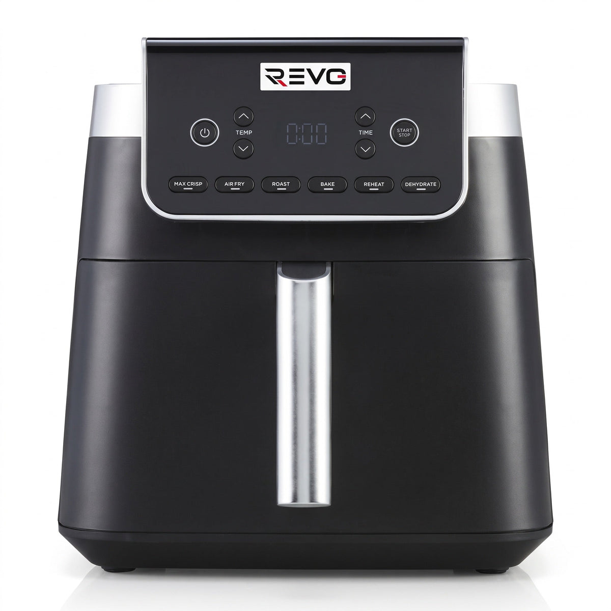 Friteuse à air chaud REVO Crispéo 6 – 2 000 W – Capacité 6,2 L – 6 fonctions de cuisson – Température réglable jusqu’à 180 °C