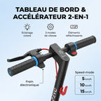 Trottinette électrique enfant REVO Spark 15 – 150 W – 3 vitesses – Jusqu'à 15 km/h – Autonomie 8 km