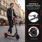 Trottinette électrique REVO Sprinty 350 – Moteur 350 W – Roues 8,5″ – Pliable – Éclairage LED