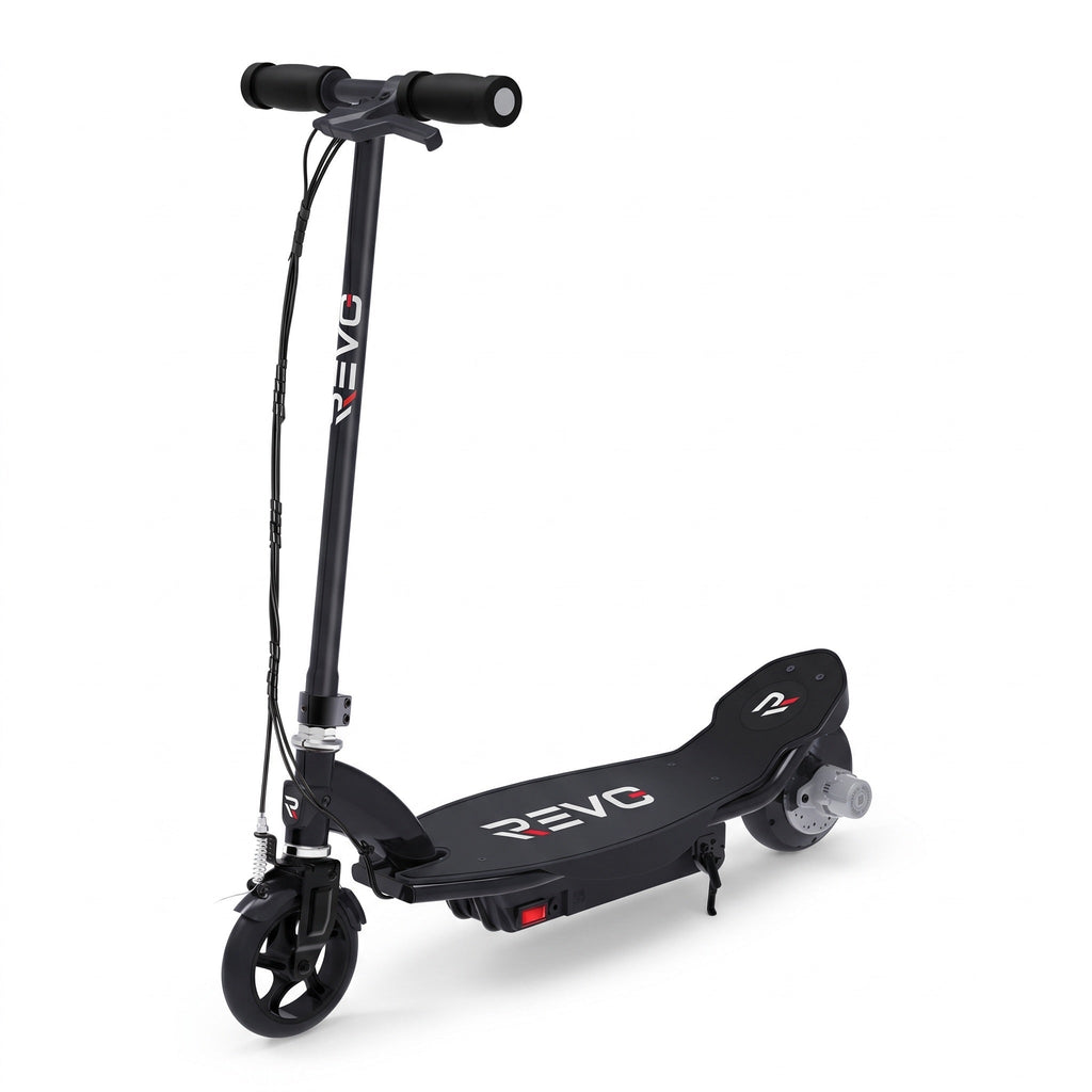 Trottinette électrique pour enfant REVO Junior 85 – 85 W – Jusqu’à 16 km/h – Batterie 12 V – Dès 8 ans