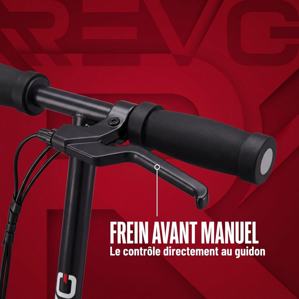 Trottinette électrique pour enfant REVO Junior 85 – 85 W – Jusqu’à 16 km/h – Batterie 12 V – Dès 8 ans