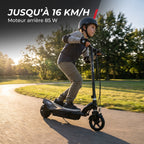 Trottinette électrique pour enfant REVO Junior 85 – 85 W – Jusqu’à 16 km/h – Batterie 12 V – Dès 8 ans