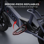 Draisienne électrique REVO Nexo 14 – Pneus 14" – Double frein à disque – Pliable – Charge 120 kg