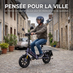 Draisienne électrique REVO Nexo 14 – Pneus 14" – Double frein à disque – Pliable – Charge 120 kg