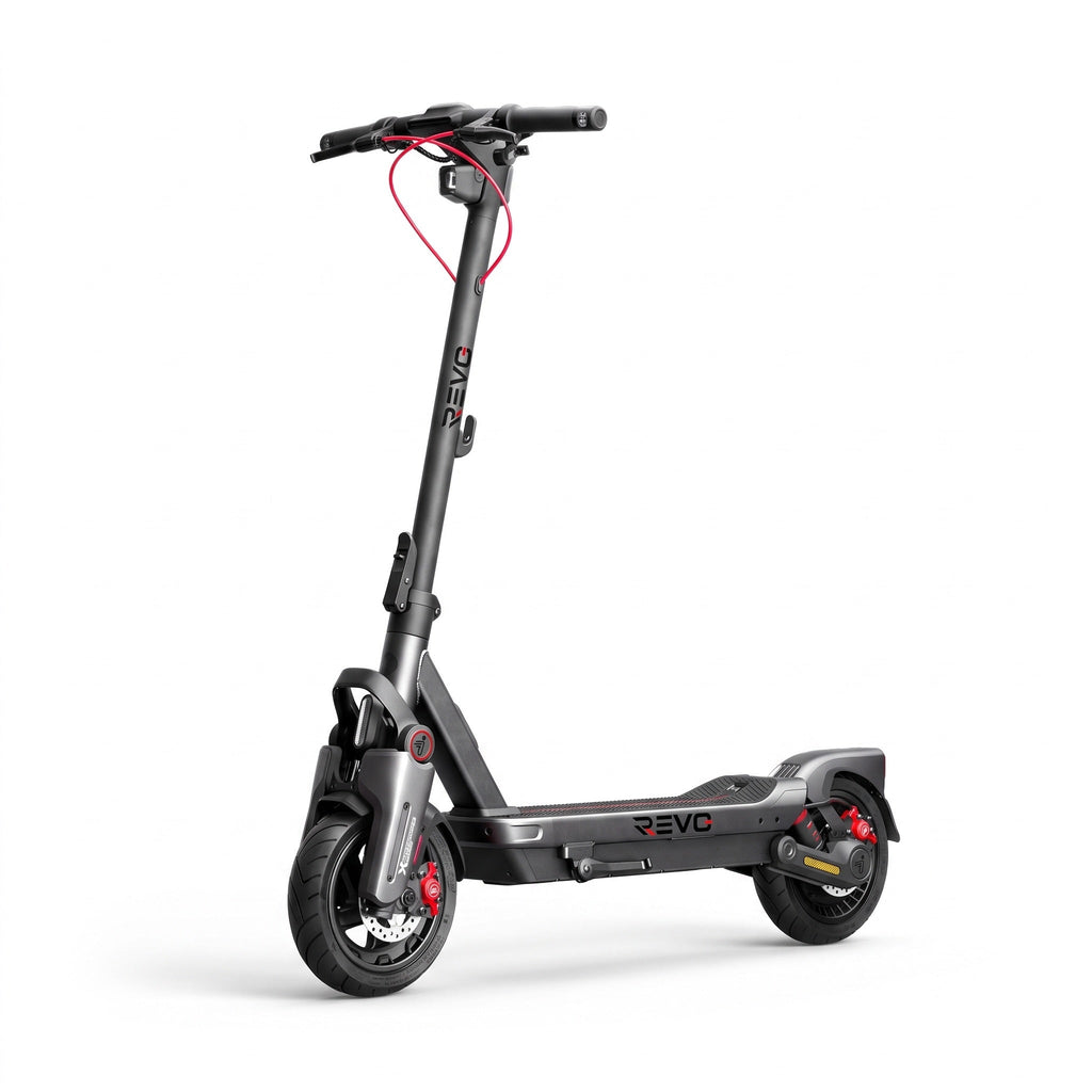 Trottinette électrique REVO Elevon 80 – 2 000 W – 25 km/h – Autonomie jusqu’à 80 km – Pneus 11″ – Écran TFT 2,4″