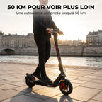 Trottinette Électrique REVO Altura 50 – 350 W – Autonomie 50 km – Batterie 468 Wh – Roues 10″ – Clignotants Intégrés