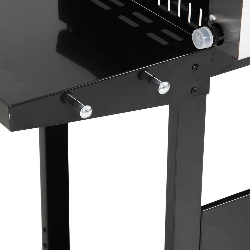 REVO Mérida Gas Plancha – 3 burners 6 kW with trolley – Enameled steel plate