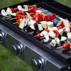 REVO Mérida Gas Plancha – 3 burners 6 kW with trolley – Enameled steel plate