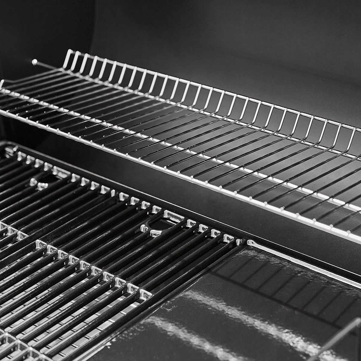 Charcoal Barbecue with Enameled Cast Iron Grill & Griddle REVO Torino 70