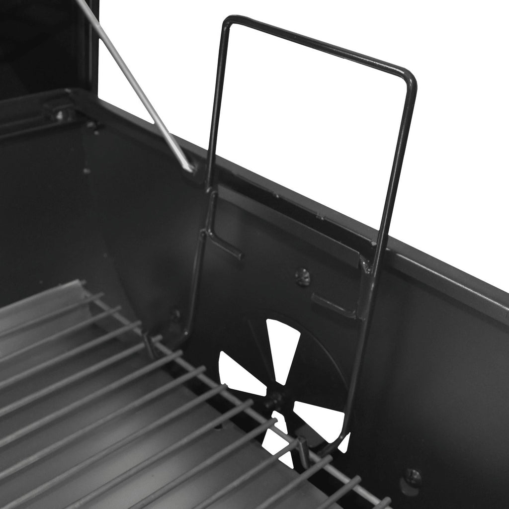 Charcoal Barbecue with Enameled Cast Iron Grill & Griddle REVO Torino 70